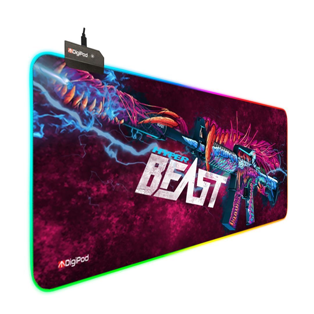 Rgb mouse pad