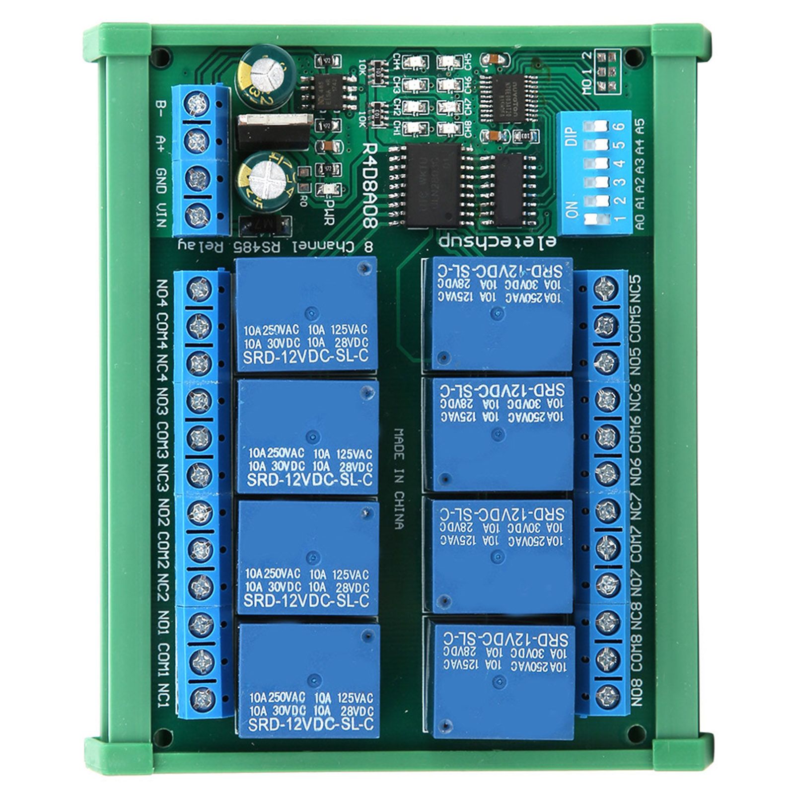 Relay service. Master tcp800ms. Control shipping.