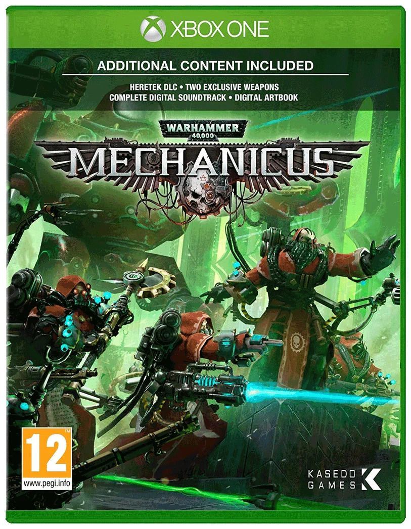 Игра Warhammer 40,000: Mechanicus (Xbox One, Русская версия) купить по  низкой цене с доставкой в интернет-магазине OZON (1176317474)