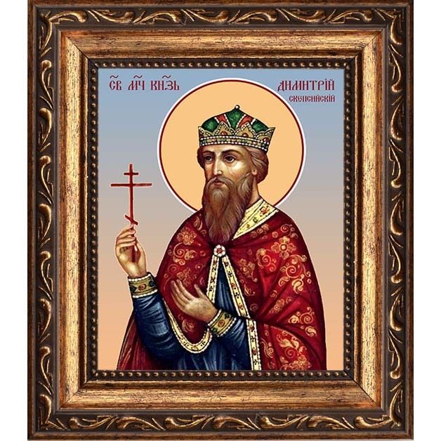Икона Святой Димитрия Солунского. 17-18 век, Ярославль