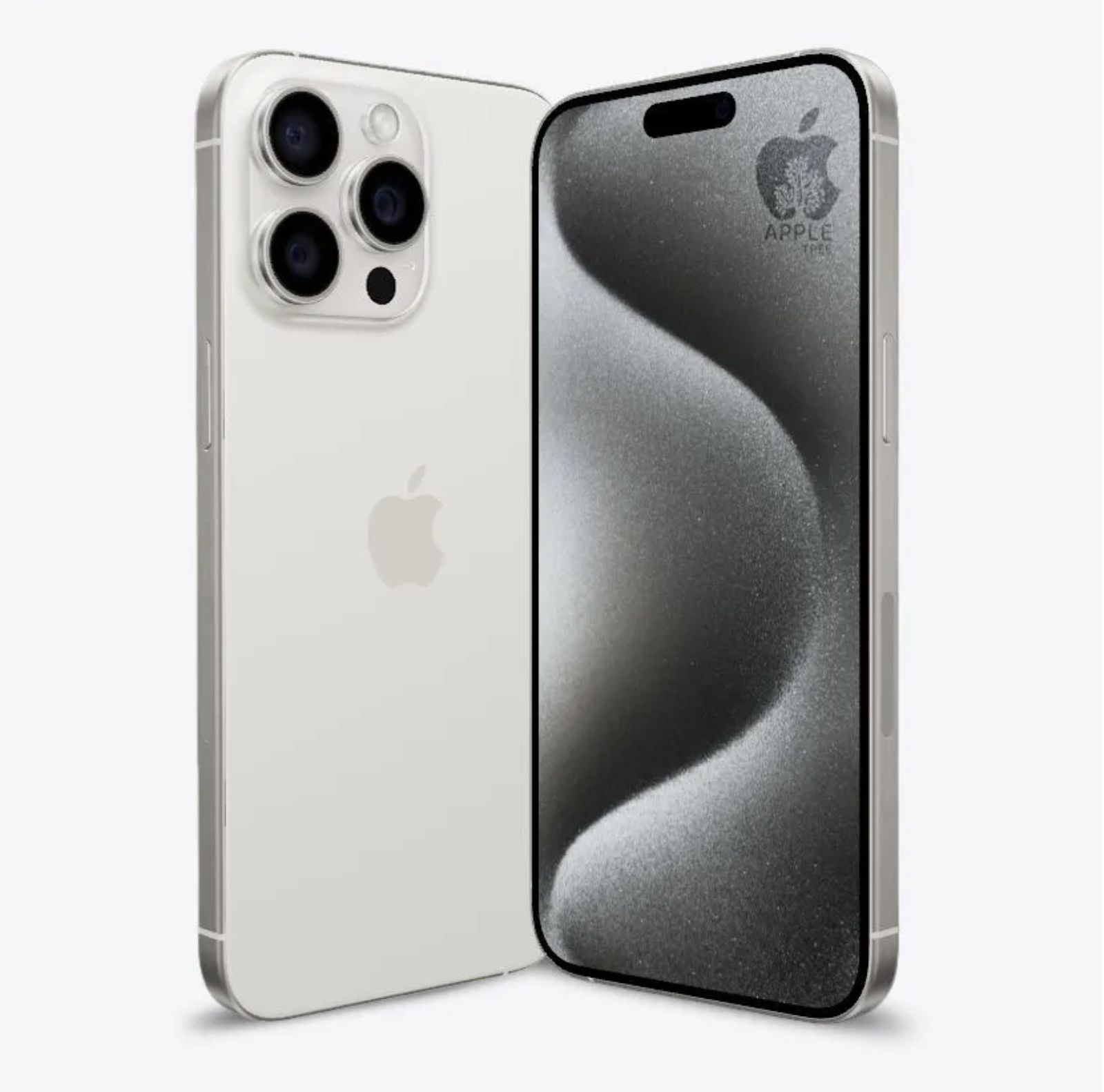 Apple Смартфон iPhone 15 Pro Max Титановый белый/Titanium white, 8/256 ГБ,  белый