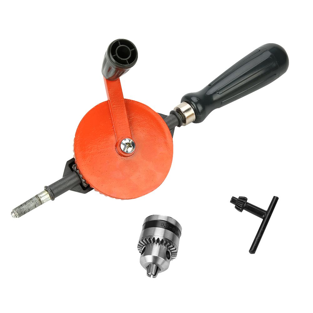 Ручная дрель. Manual hand Drill 37802 Fit DIY 10mm. Ручная дрель Китай без крышек. Crank Drill.