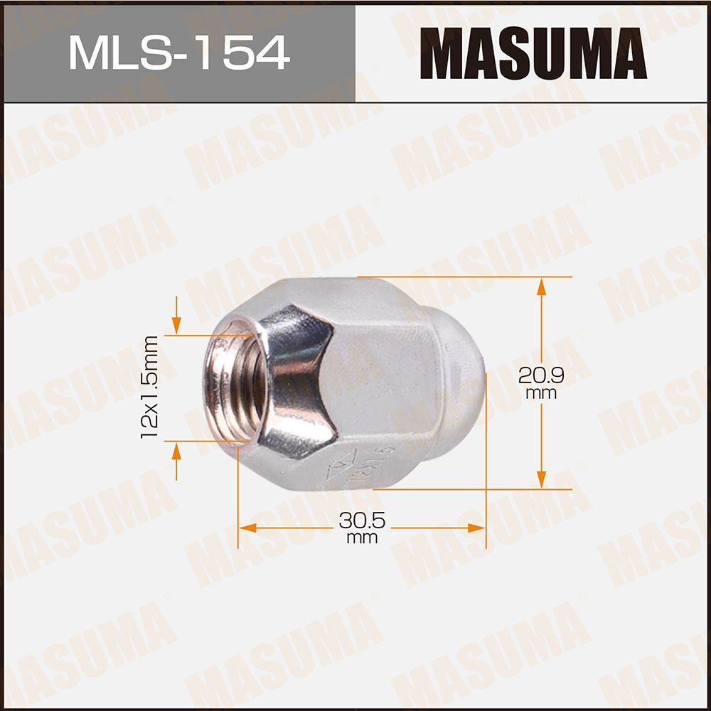 MasumaГайкаколеснаяМ12х1,5,305мм,1шт.