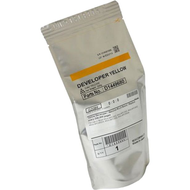 Aficio девелопер. Девелопер Ricoh d1449640 для Ricoh Aficio MP c3002/c3502/c4502/c5502 (черный). Девелопер желтый. Девелопер Ricoh Aficio 2015. Вынос желтого девелопера.