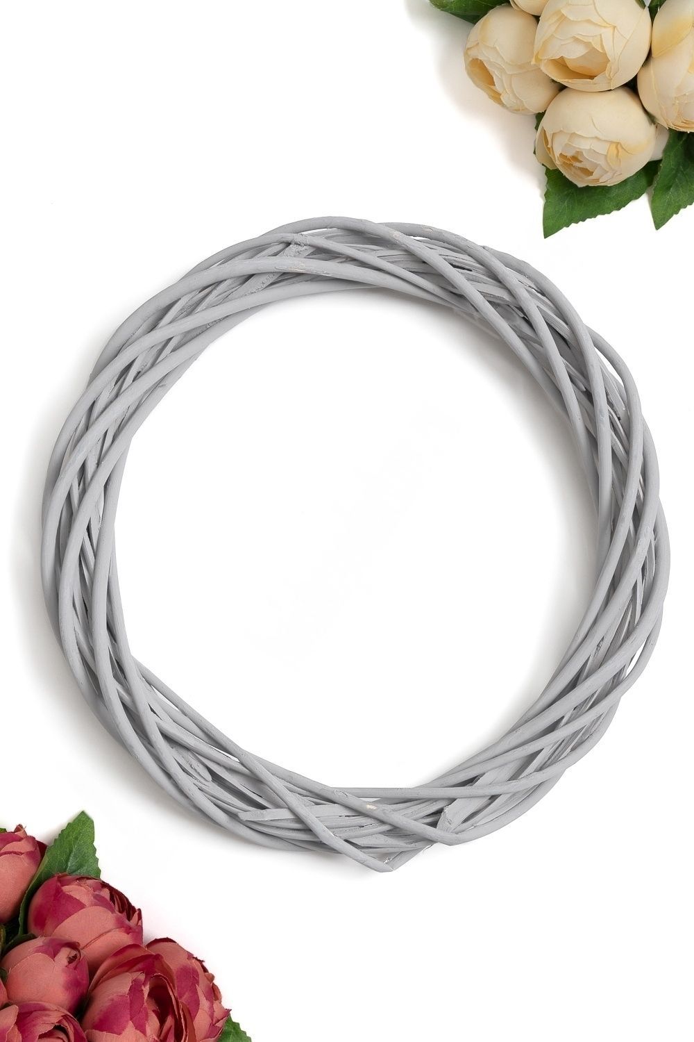 Венок из виноградной лозы 30 см (sf-7290). Лоза 30. Венок из ивовых прутьев неочищенных. Корзина 30х24х11/34см лоза кукуруза. Лоза 30.