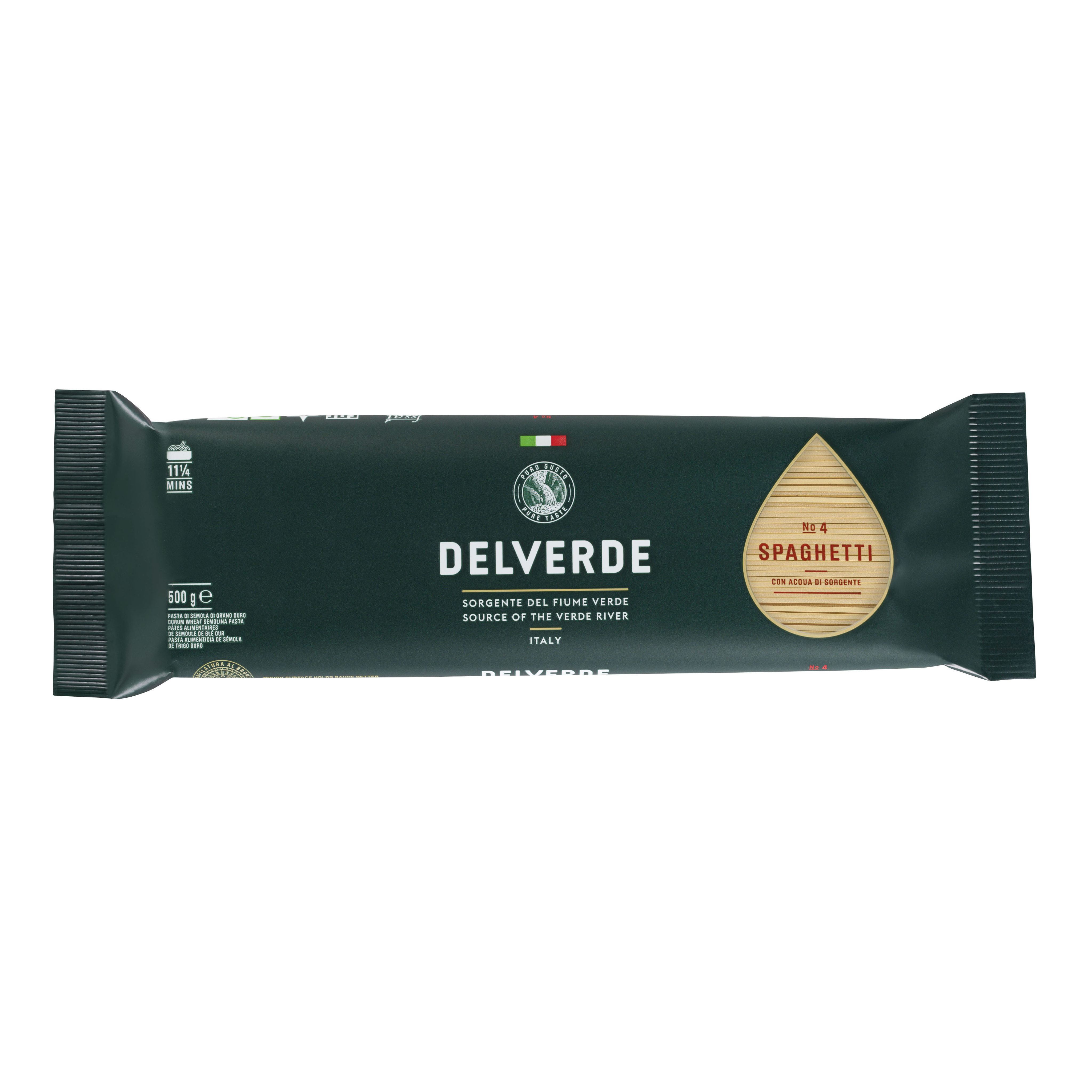 Макароны Delverde №4 Спагетти, 500 г