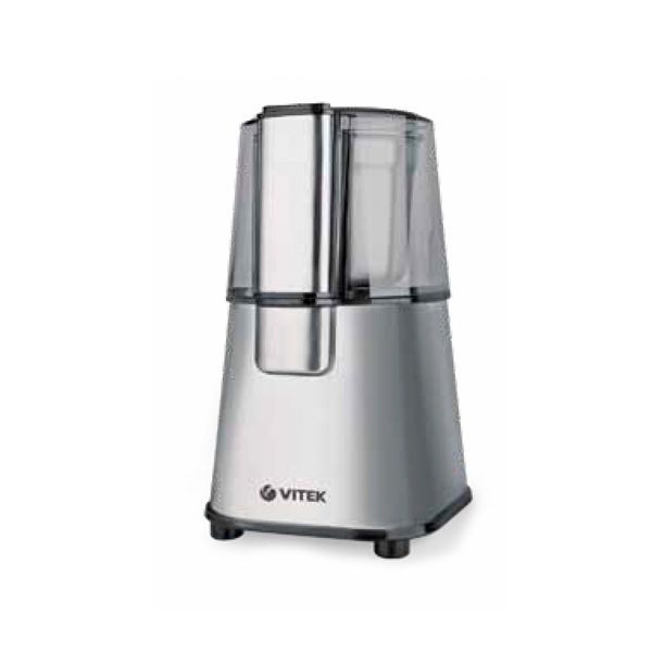 Кофемолка Vitek Harmony VT-1547 200Вт сист.помол.:ротац.нож вместим.:45гр белый