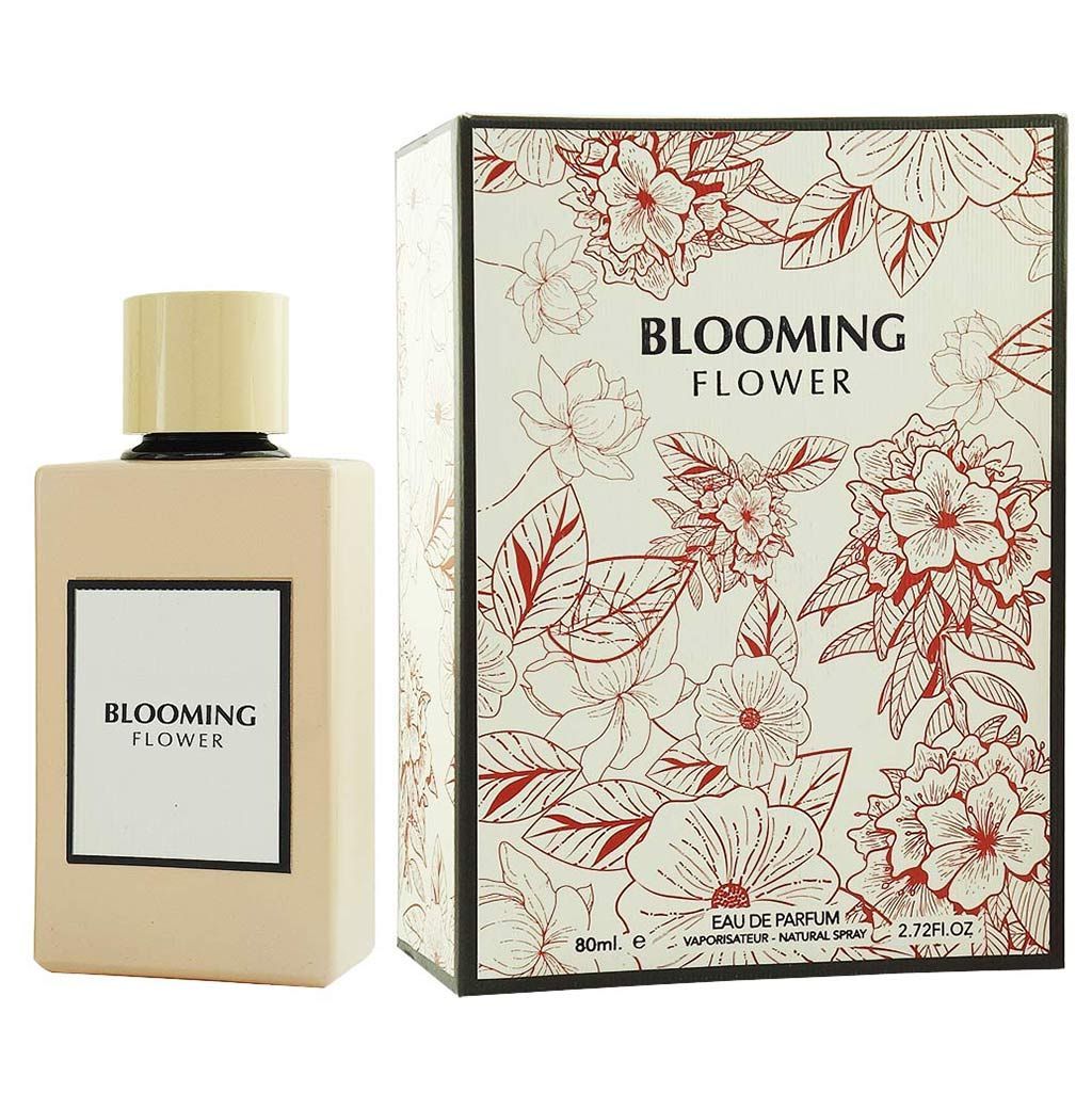 Туалетная вода floral. Fragrance World Blooming Flower 80 мл. Blooming Flower Парфюм. Flowers Bloom духи. Floral Bloom духи.