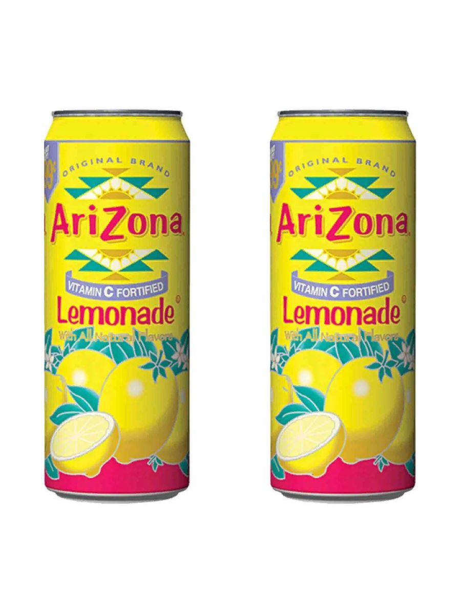 Напиток AriZona Lemonade Лимонад 680мл х 2шт