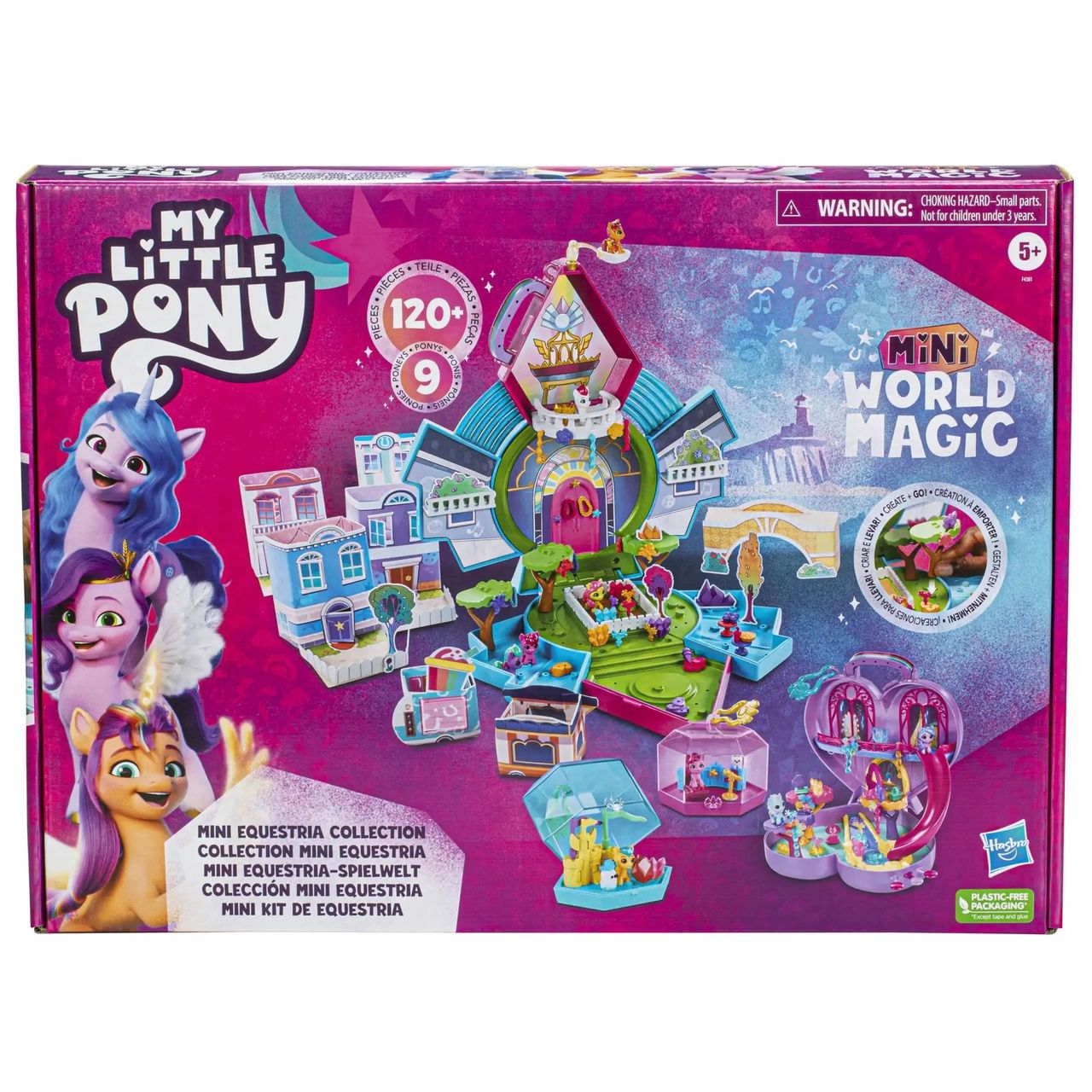 Игровой набор с фигурками Май Литтл Пони - 9 пони и 120+ аксессуаров /  World Magic My Little Pony - купить с доставкой по выгодным ценам в  интернет-магазине OZON (1262812021)