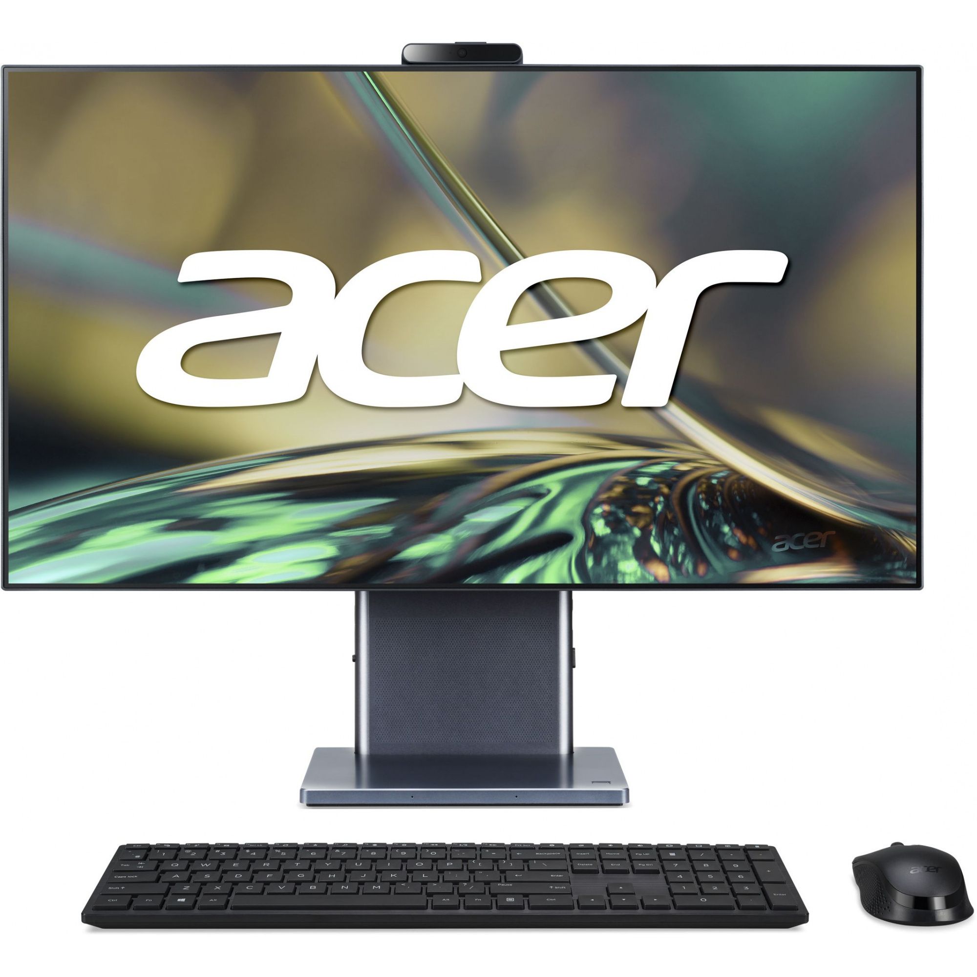 Acer 27" Моноблок S27-1755 (Intel Core i5-1240P, RAM 8 ГБ, SSD 512 ГБ, Intel Iris Xe Graphics, Без ОС), DQ.BKDCD.001, серый, Русская раскладка