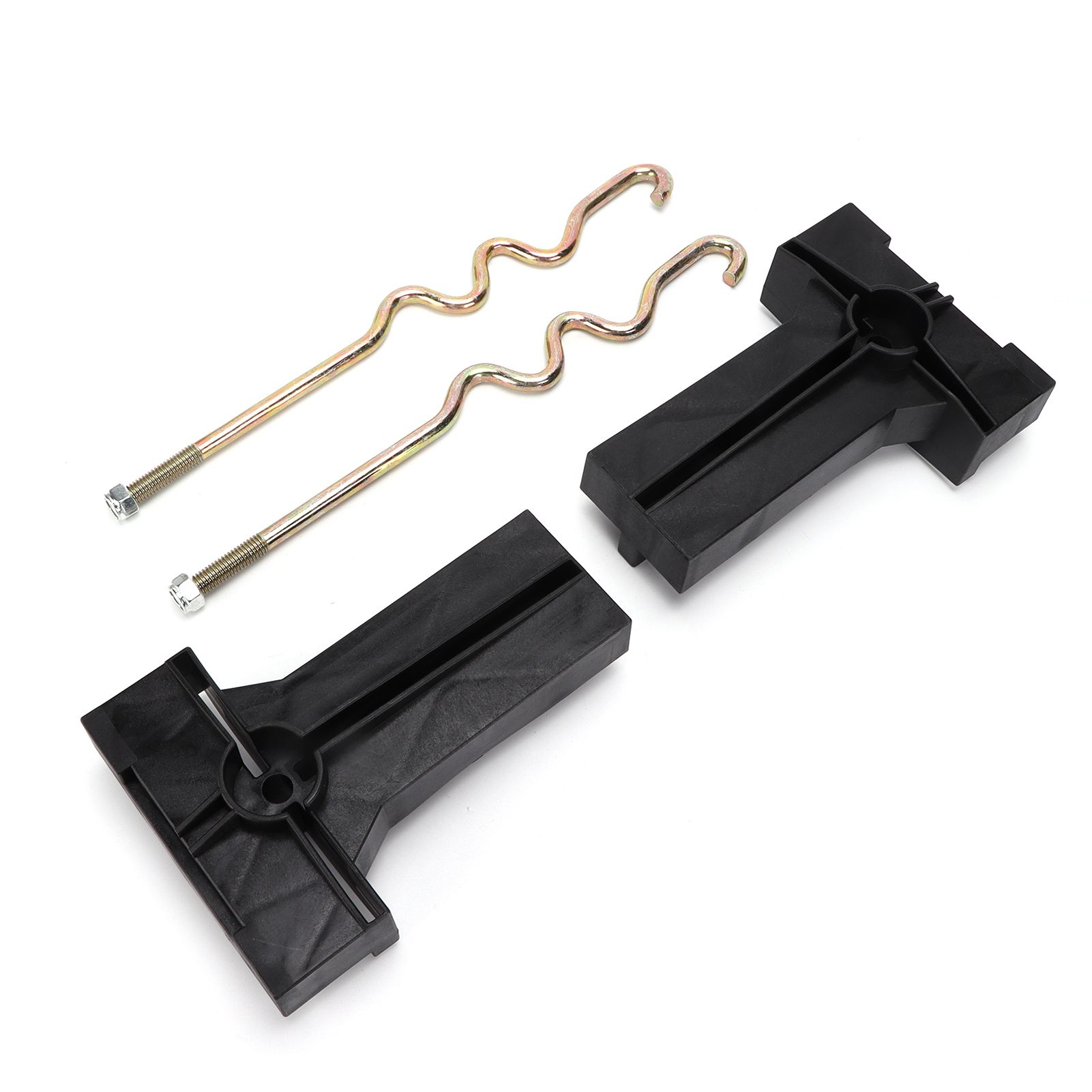 Battery hold. Retainer Plate.