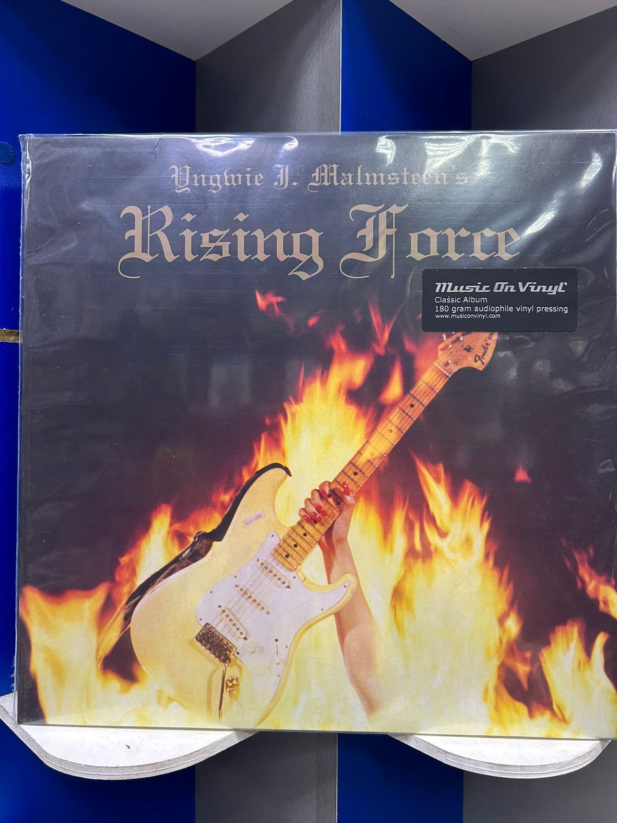 YNGWIE MALMSTEEN - Rising Force (LP) Виниловые пластинки - купить с  доставкой по выгодным ценам в интернет-магазине OZON (1276082992)