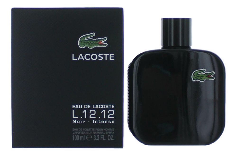 LacosteEaudeLacosteL.12.12NoirIntenseЛакостНуарИнтенсТуалетнаявода100мл