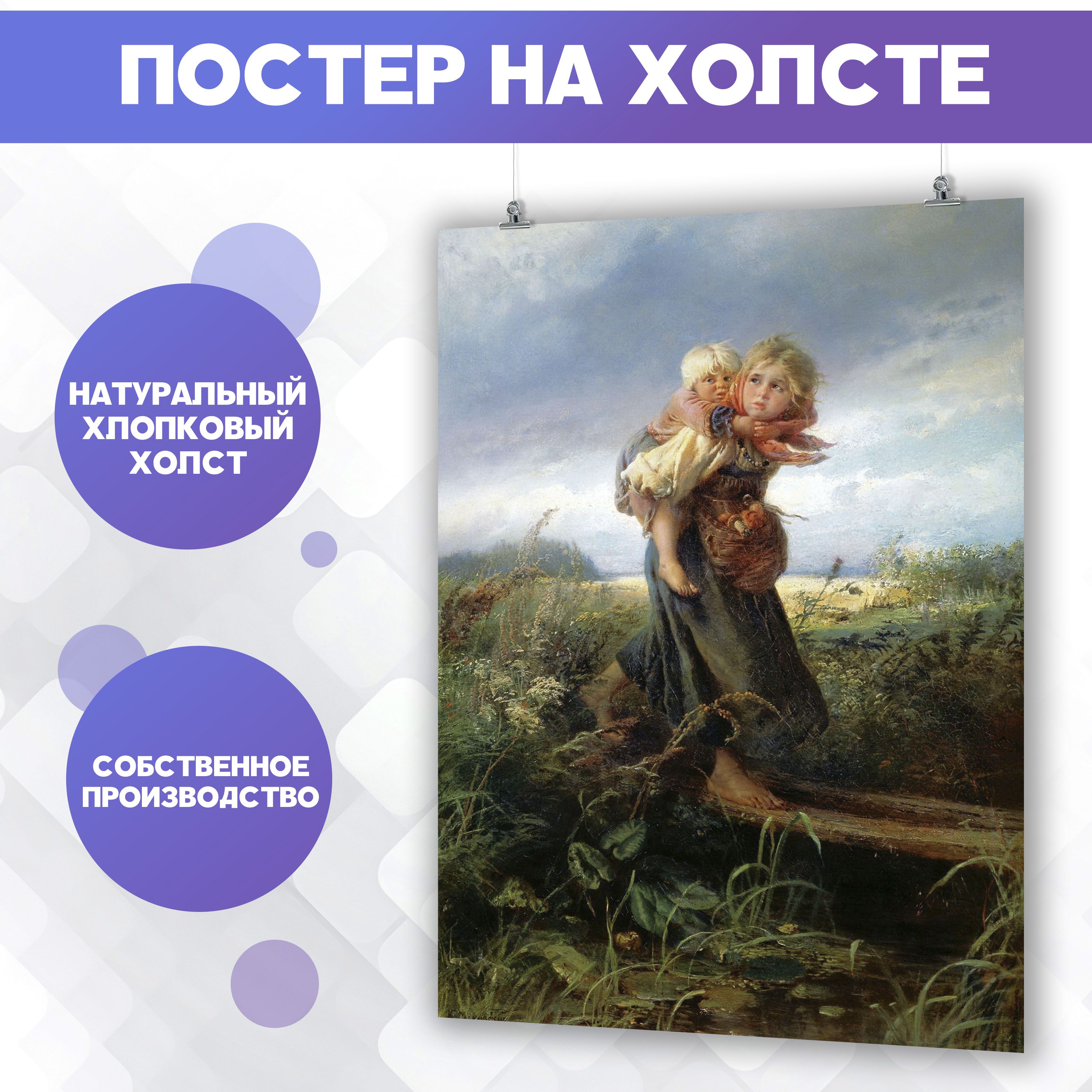 Отношение к картине дети бегущие от грозы. Отношение к картине дети бегущие от грозы