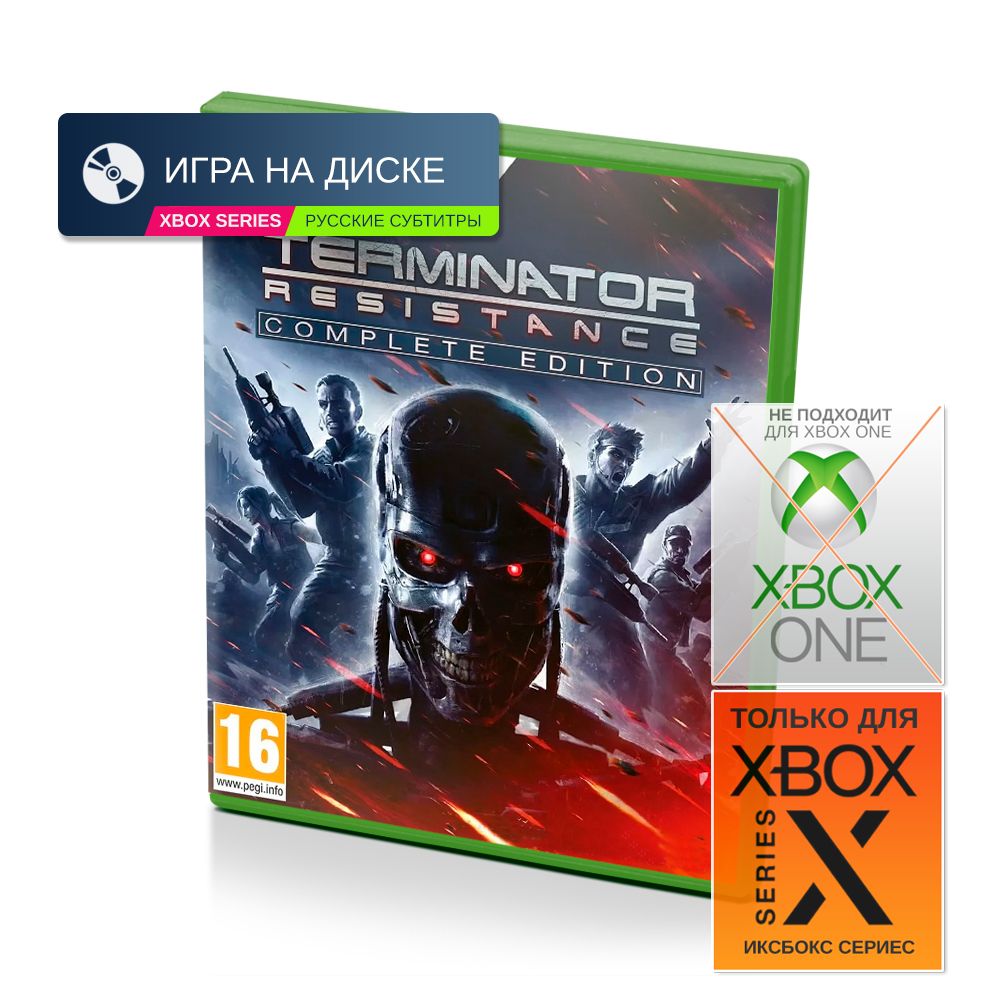 Игра Terminator Resistance Complete Edition (Xbox Series, Русские субтитры)  купить по низкой цене с доставкой в интернет-магазине OZON (1293957240)