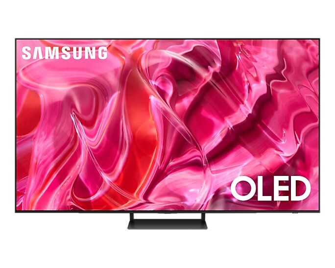 SamsungТелевизорQE55S90CAUXCE55"4KUHD,черный