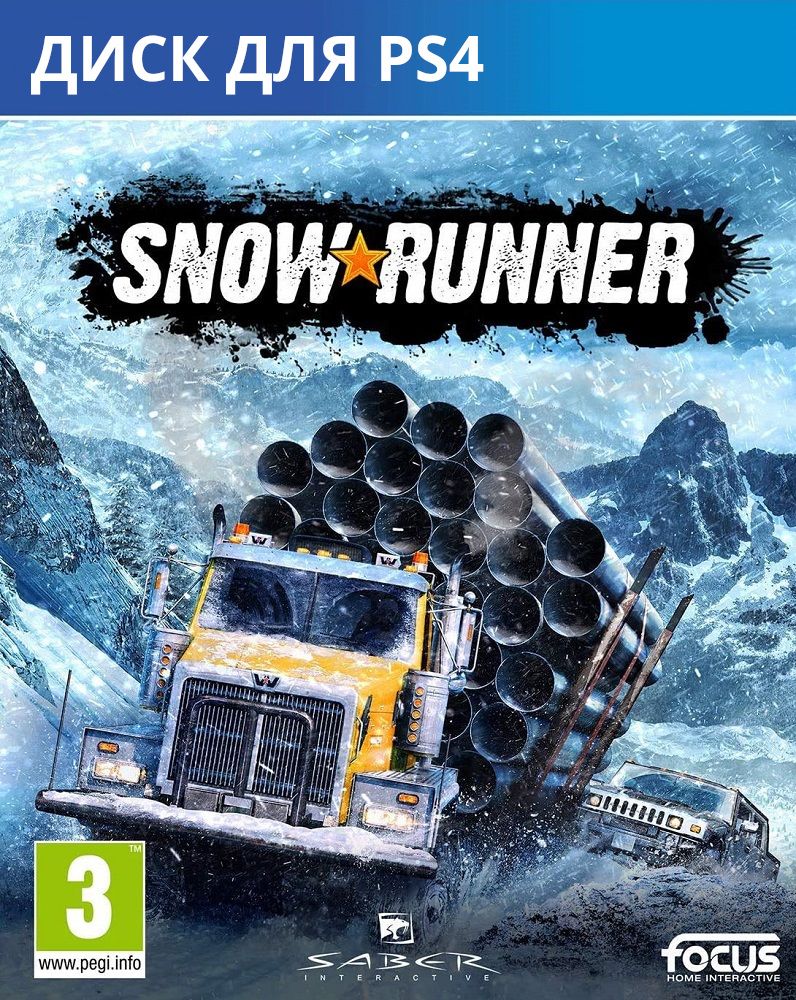 Игра SnowRunner PS4 (PlayStation 4, Русские субтитры) купить по низкой цене  с доставкой в интернет-магазине OZON (1313301087)