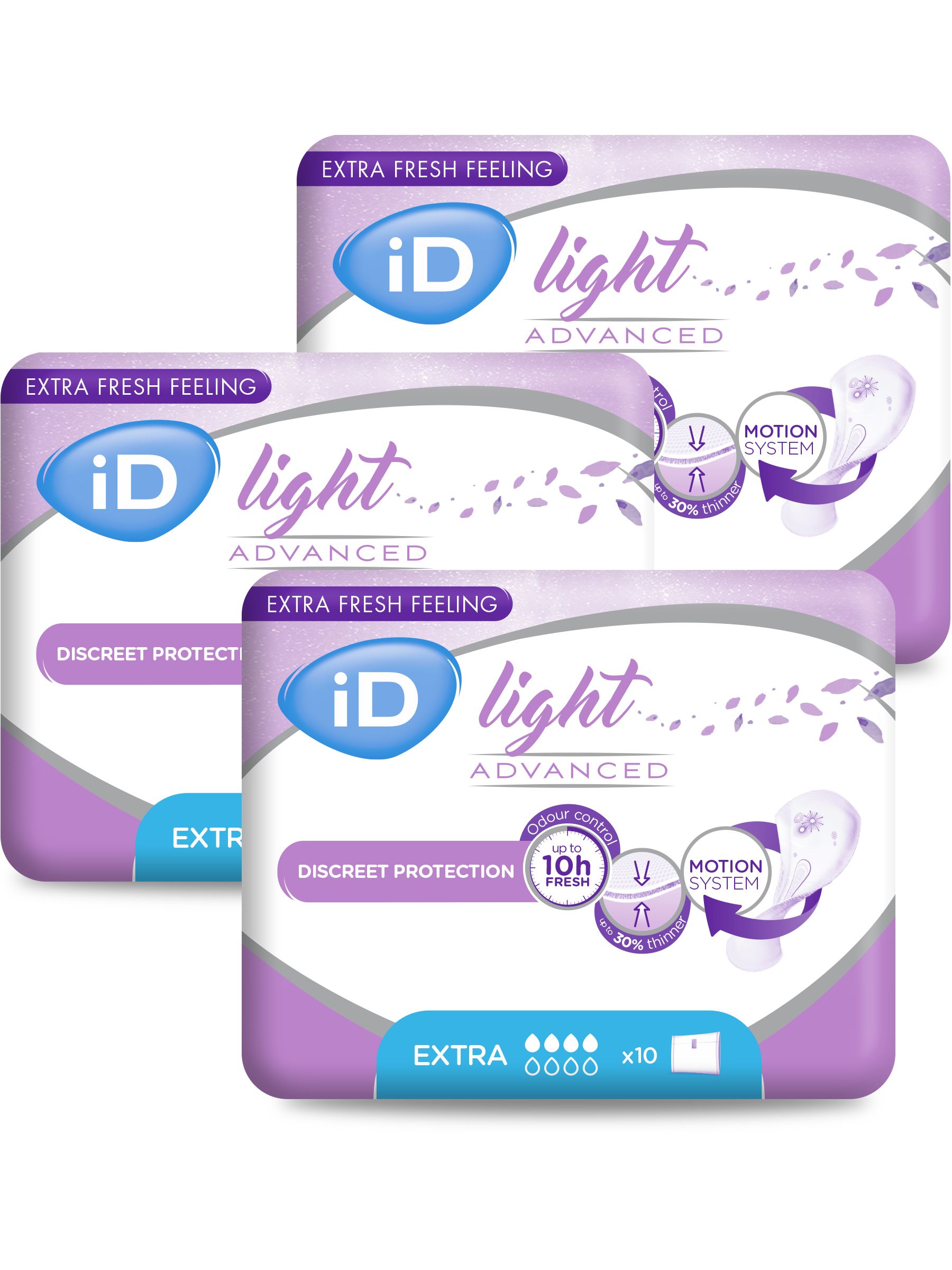 Урологические прокладки iD Light Advanced Extra 10 шт