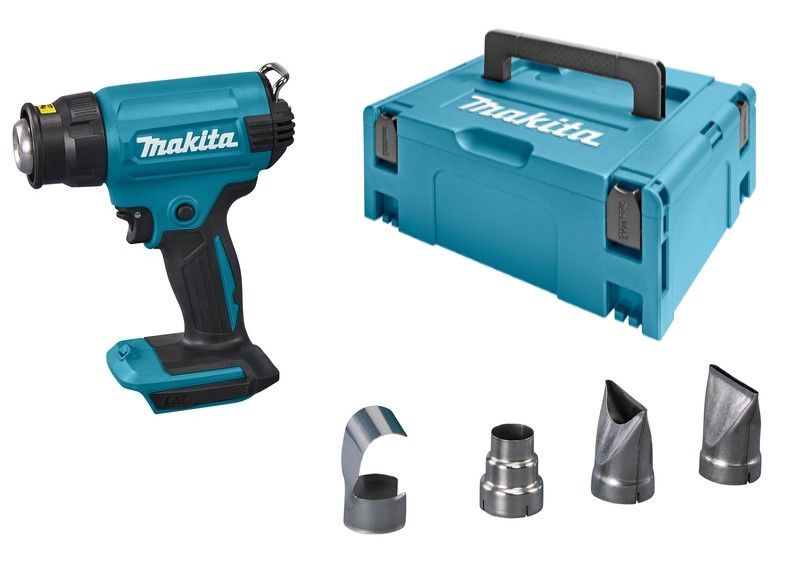 Аккумуляторный тепловой пистолет (фен) Makita DHG180ZJ LXT 18В, 550 град (без з/у и акб)