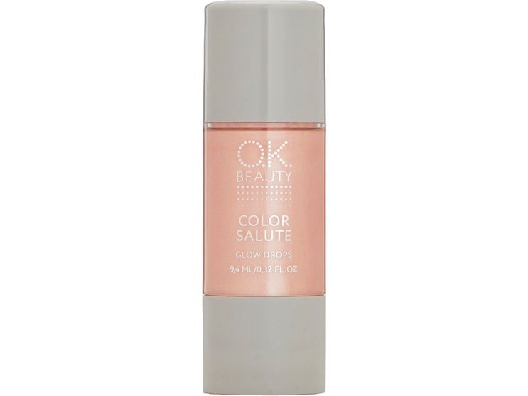 Хайлайтер для лица и тела жидкий OK BEAUTY COLOR SALUTE GLOW DROPS