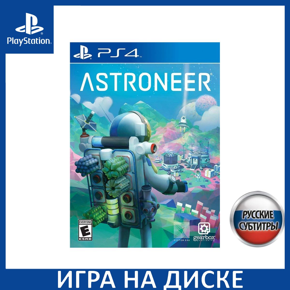 Игра Astroneer PS4 Русская Версия Диск на PlayStation 4