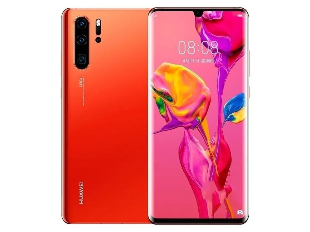 HUAWEIСмартфонp30proGlobal8/128ГБ,оранжевый
