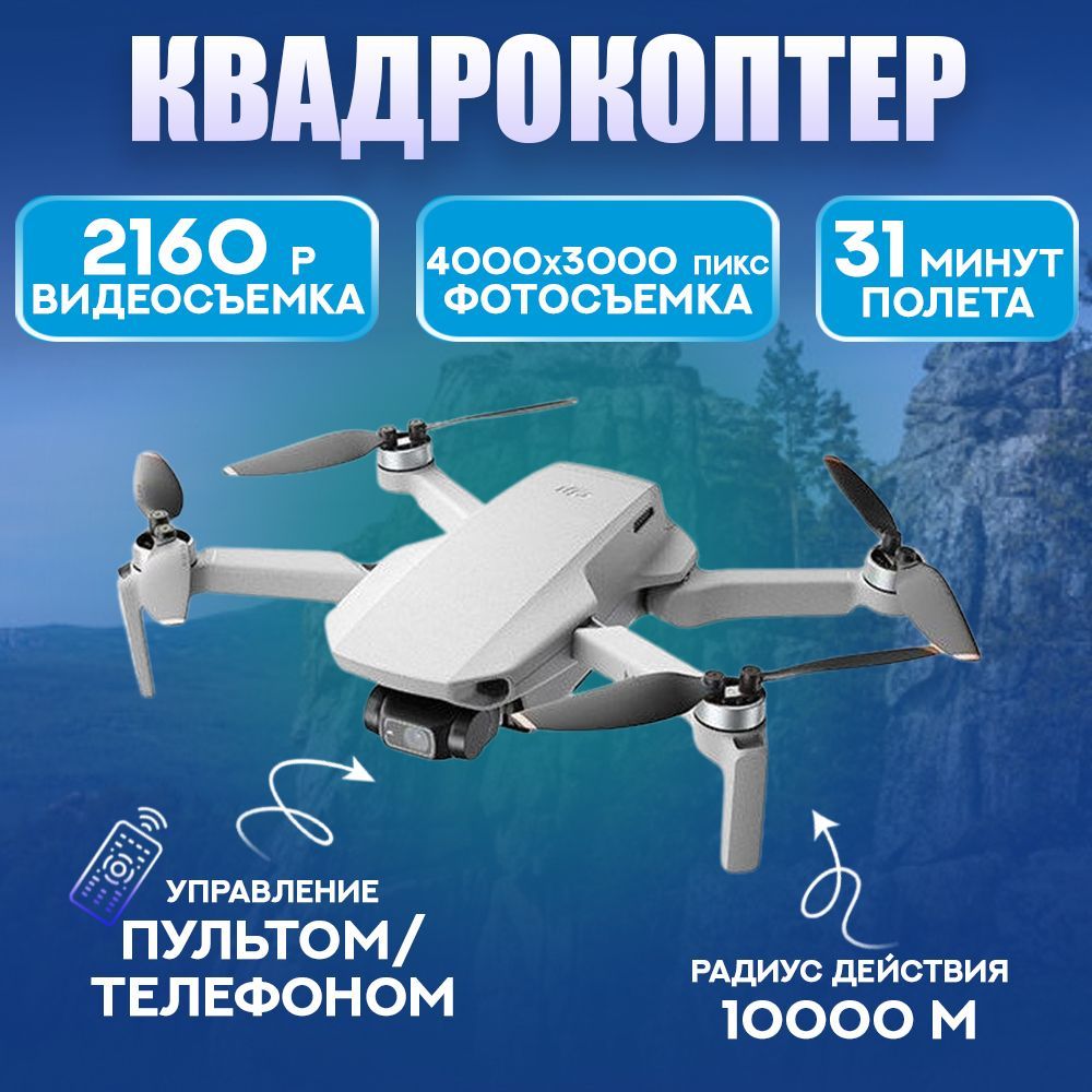 КвадрокоптерDJIMini2FlyMoreCombo