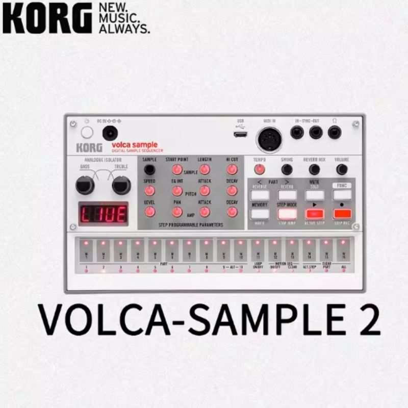 аналоговый синтезатор KORG VOLCA-SAMPLE2