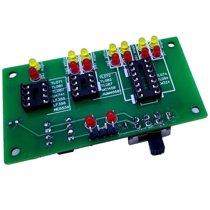 Тестероперационныхусилителей/НабордеталейдлясборкиB-CHK-067OpAmpTester(50332)