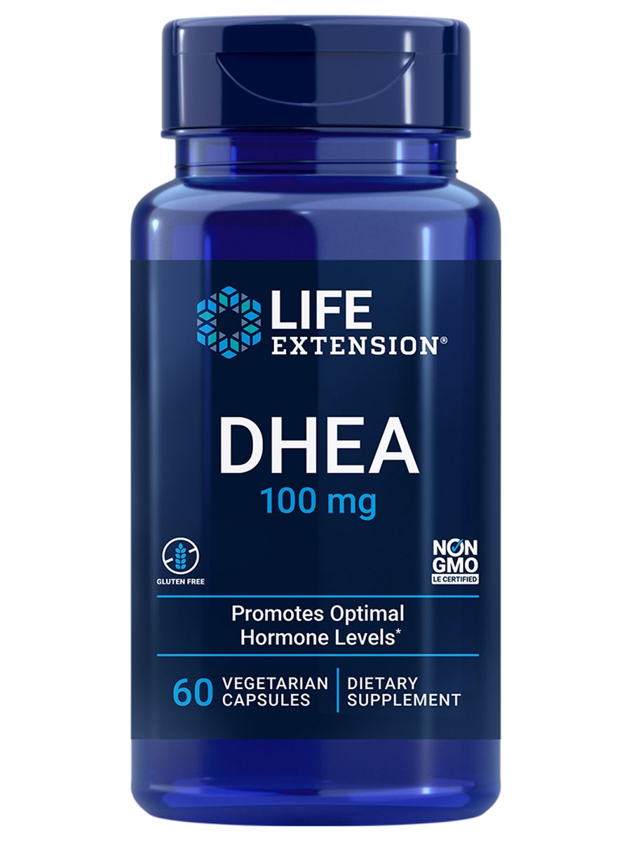 ДГЭА (дегидроэпиандростерон) Life Extension DHEA 100 мг 60 капсул