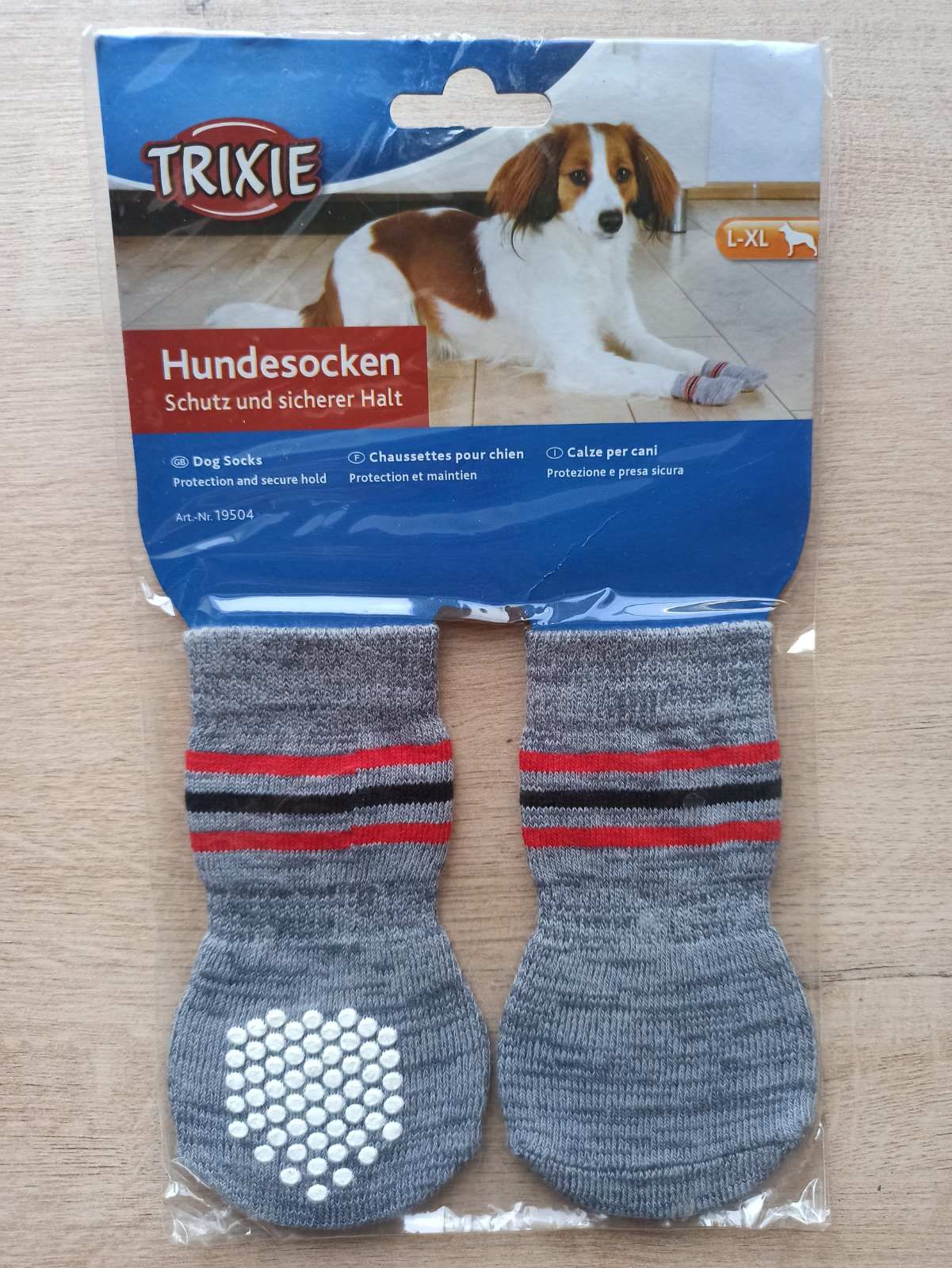 Trixie Non-Slip Dog Socks L-XL