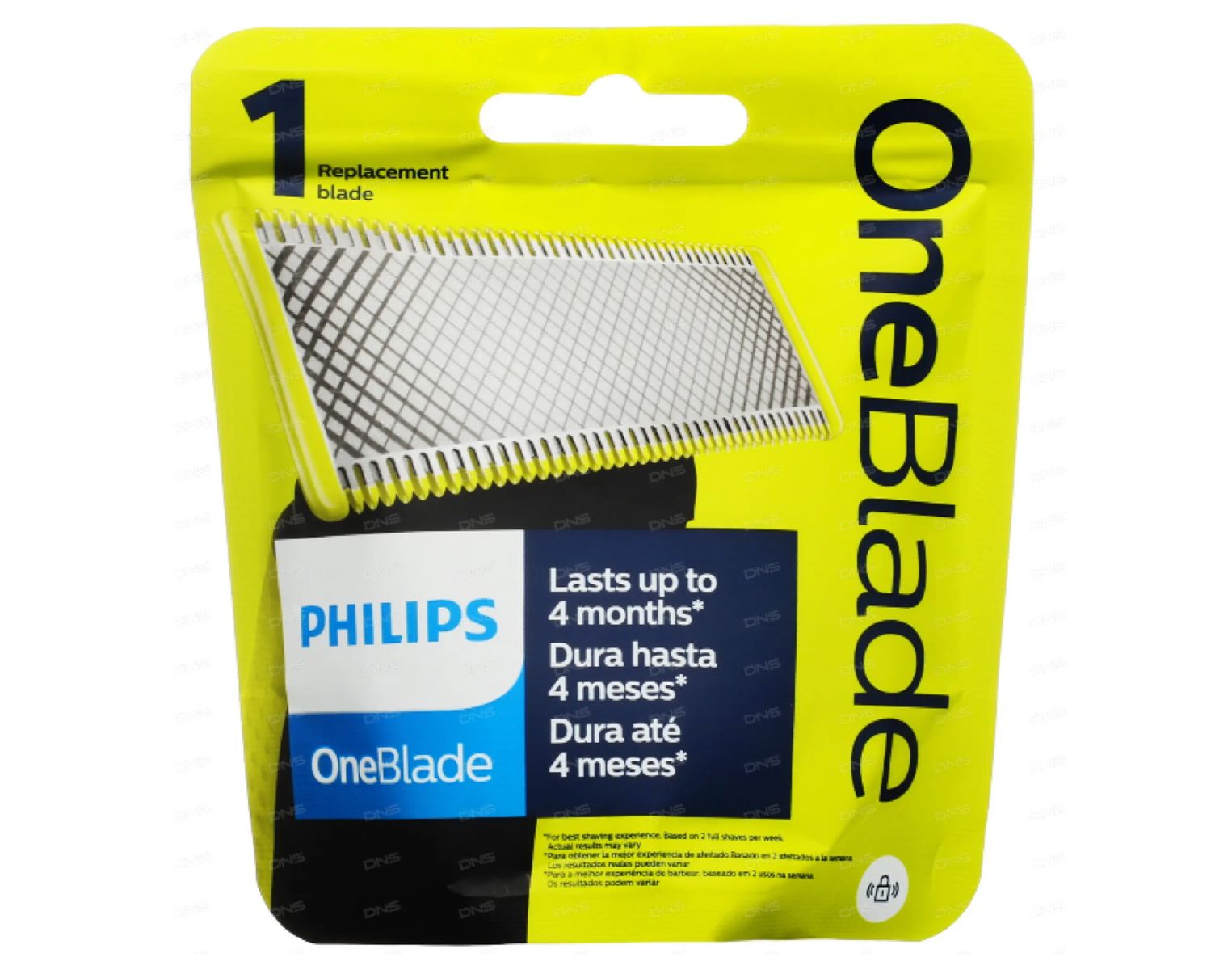 Сменные лезвия Philips OneBlade (QP210/51) для триммера, 1 шт.