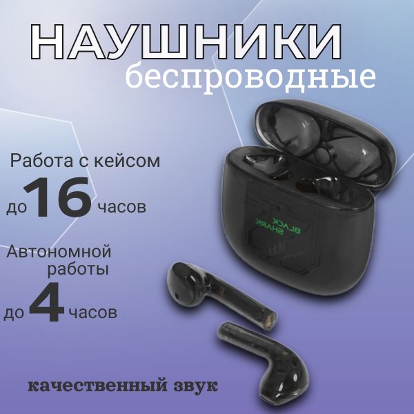 Беспроводные Наушники Black Shark – купить в интернет-магазине OZON по ...