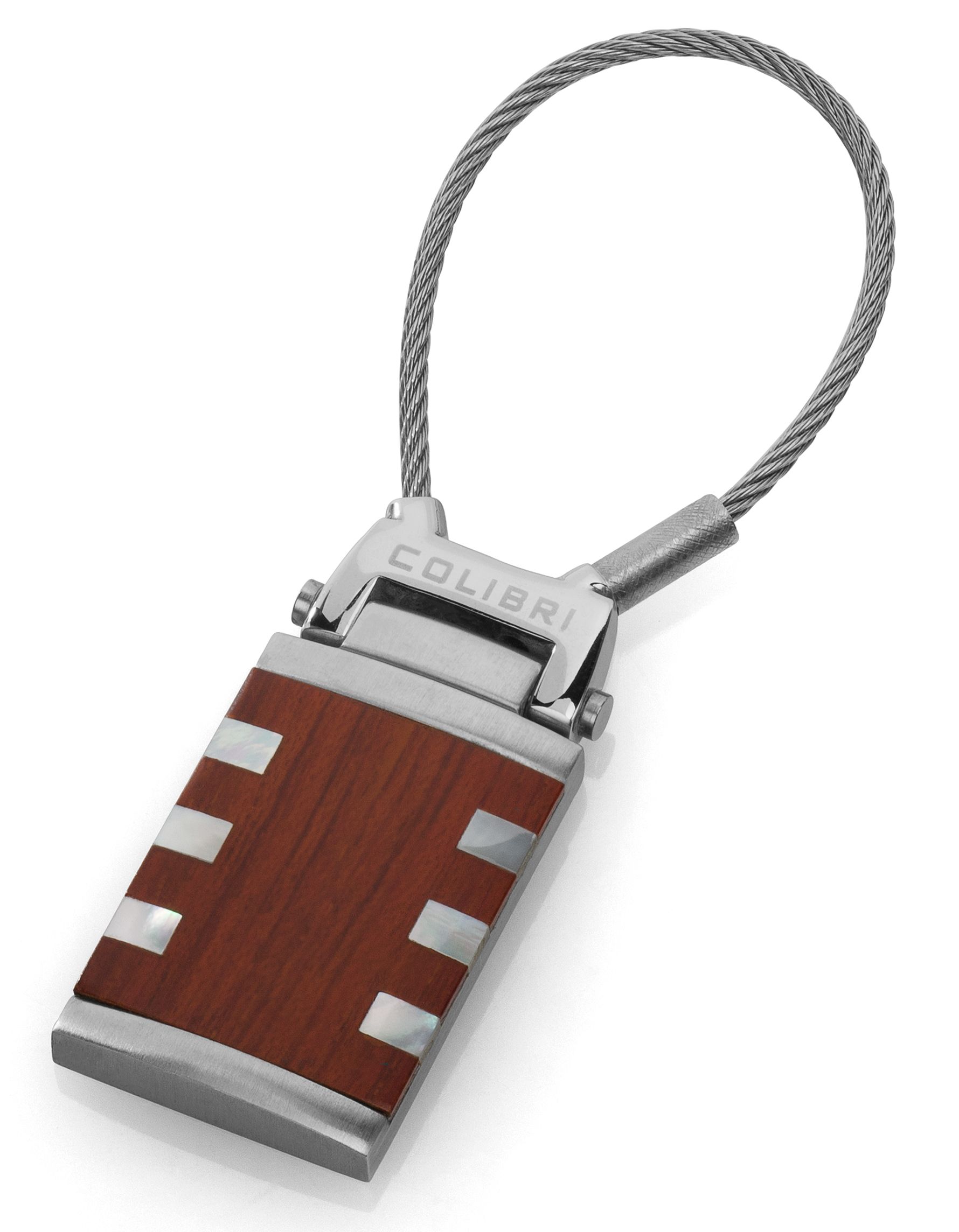 Брелок для ключей Colibri OF LONDON Havana стальной Wood Pearl купить на OZON по низкой цене (655109432)