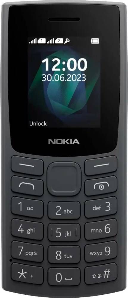 Мобильный телефон NOKIA 105 Dual sim CHARCOAL