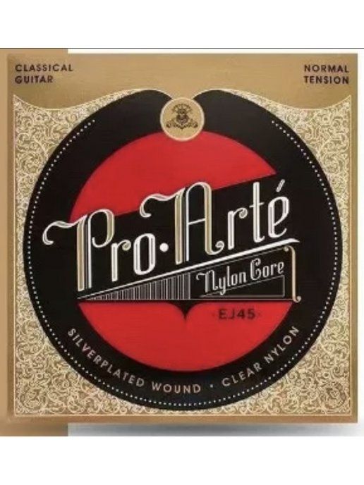 Струны для классической гитары нейлоновые D'Addario PRO ARTE EJ45 нормального натяжения