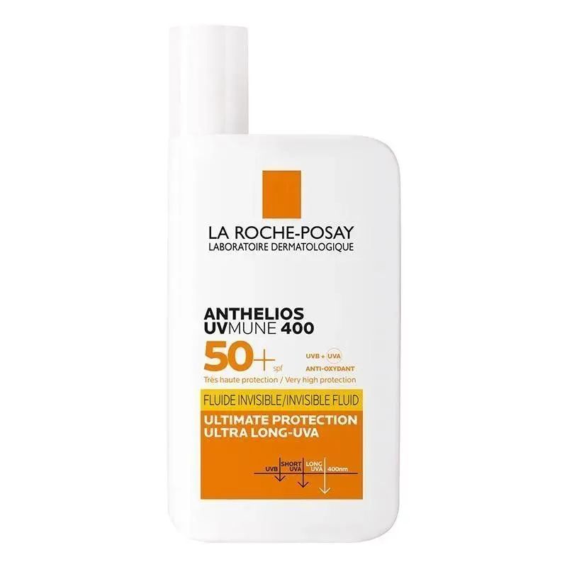 LA ROCHE-POSAY Anthelios 400 Fluid Invisible SPF50 Солнцезащитный крем 50 мл