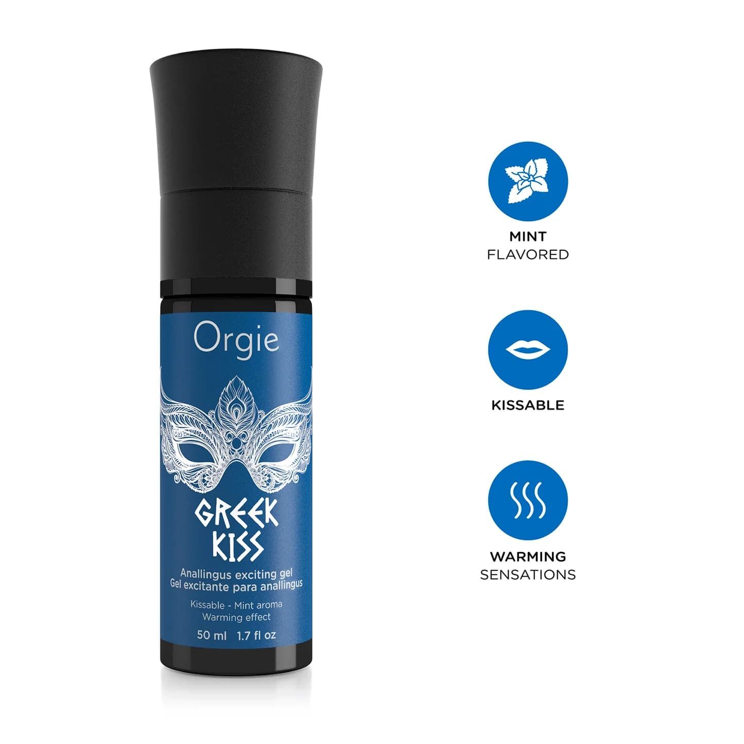 Лубрикант для анилингуса Orgie Greek Kiss (Греческий поцелуй) 50 ml -  купить с доставкой по выгодным ценам в интернет-магазине OZON (1404792433)