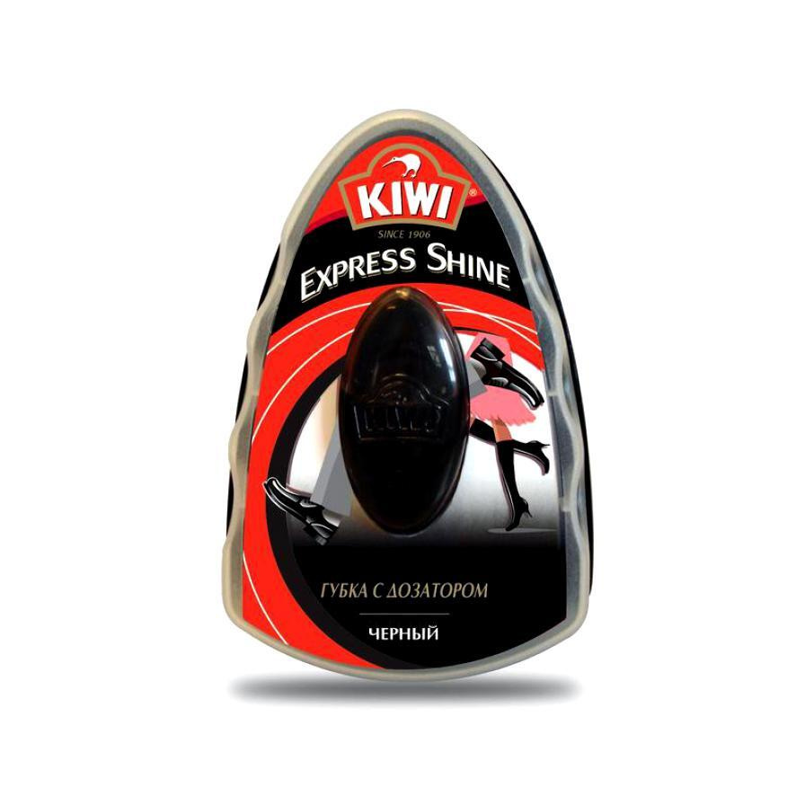 Губка для обуви Kiwi Express Shine с дозатором