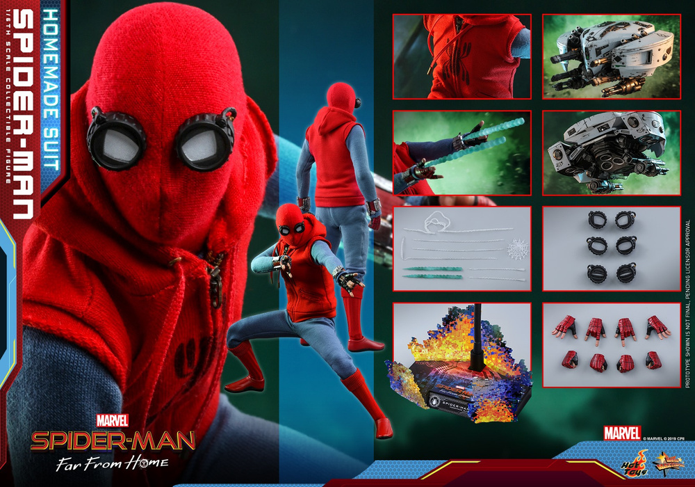 spider man far from home toys spider