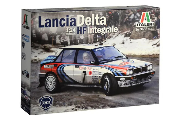 Сборная модель Italeri 3658ИТ Автомобиль LANCIA DELTA HF INTEGRALE Масштаб 1/24  #1