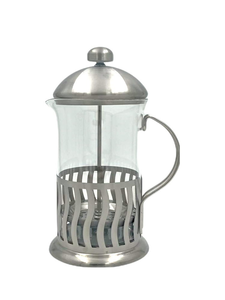 Френч-пресс для чая/кофе, 800мл, нержавеющая сталь, стекло  #1