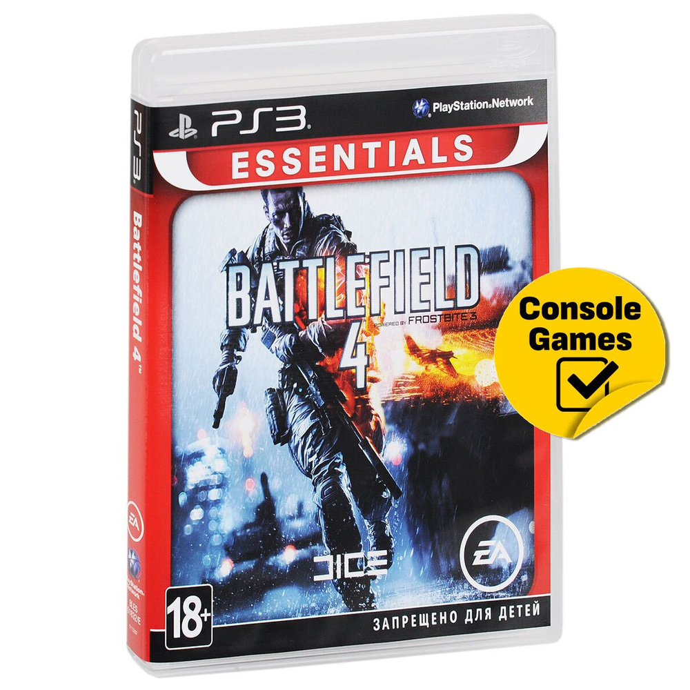 Игра PS3 Battlefield 4 (PlayStation 3, Русская версия)