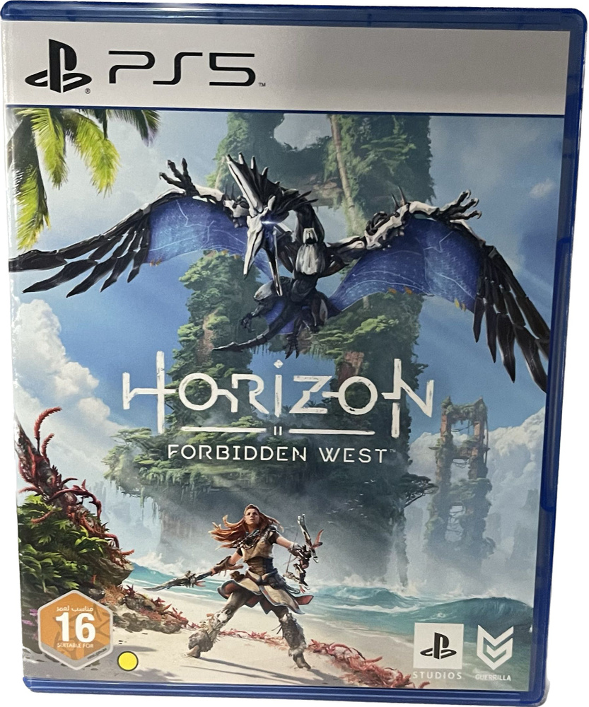 Игра диск Horizon Запретный Запад Forbidden West (PlayStation 5, Русская  версия)