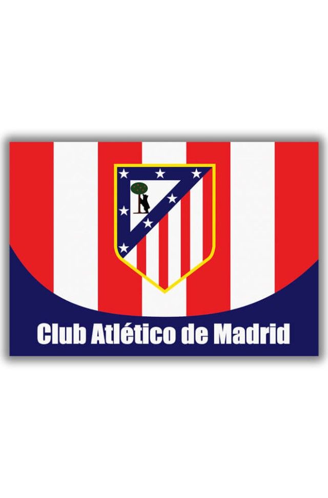 Флаг ФК Атлетико Мадрид 135*90 #1