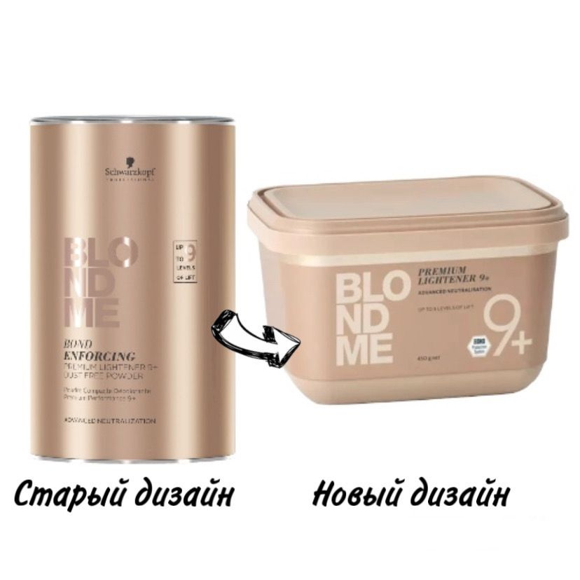 Schwarzkopf Professional BlondMe Осветляющая бондинг-пудра 9+ / Блонд ...
