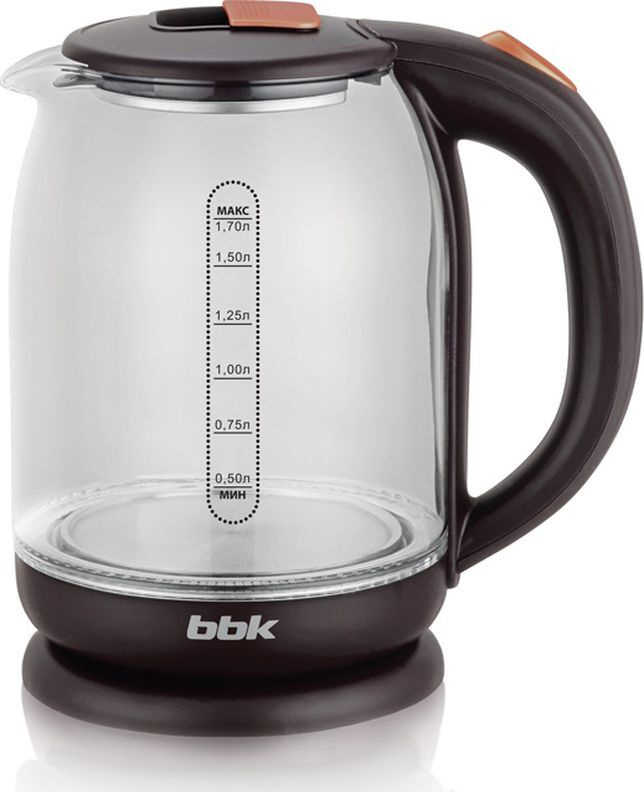 Электрический чайник BBK EK1727G, коричневый #1