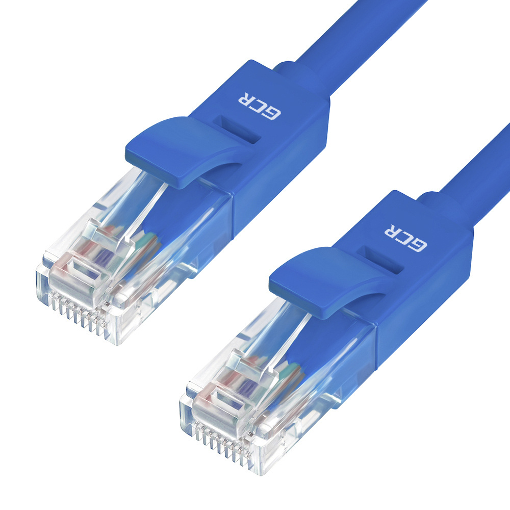 Удлинитель патч корда gcr для подключения интернета lan rj45