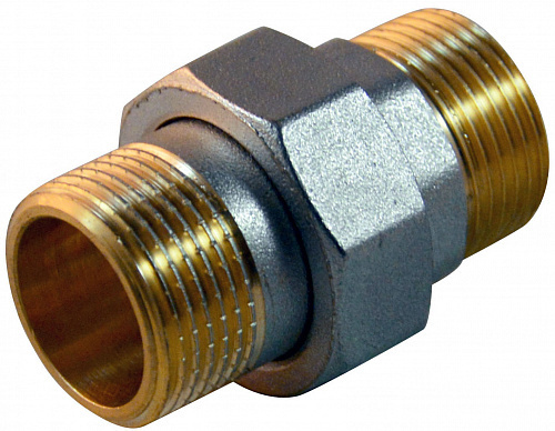 Соединитель с накидной гайкой прямой 1/2'' наружная резьба СТМ ...